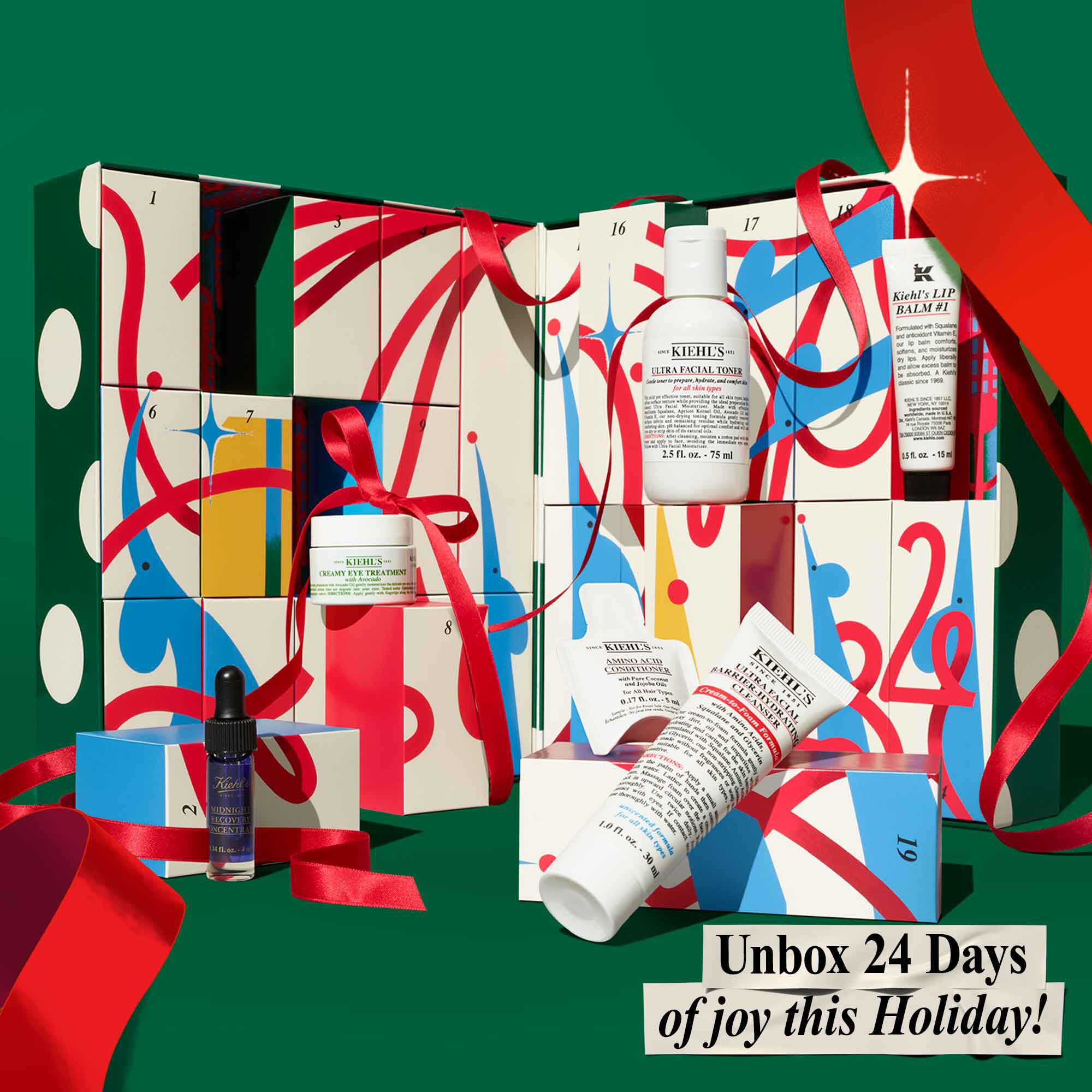 Adventni kalendař Kiehl's – 24 dni kouzelne peče o pleť