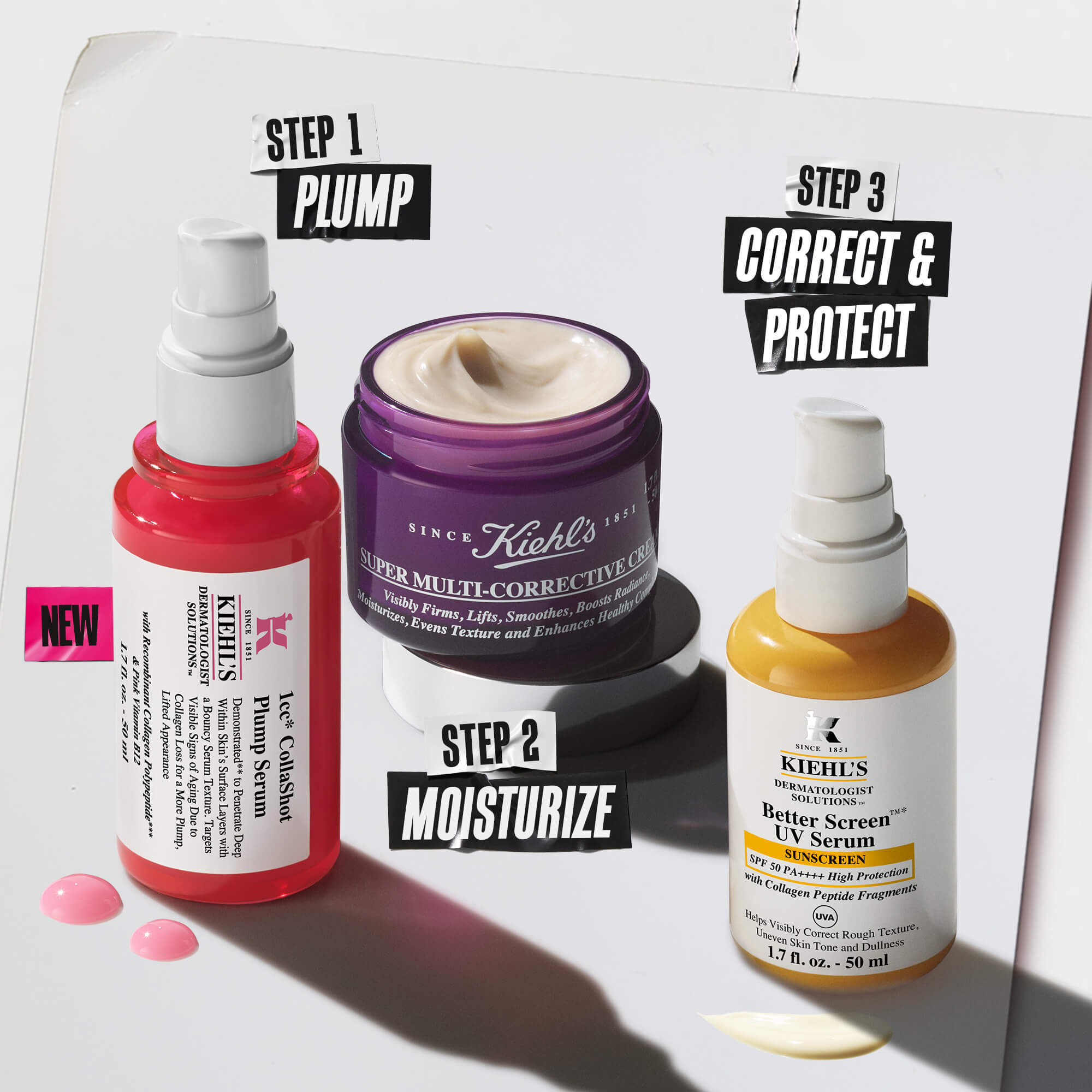 1cc* CollaShot Plump Serum, kolagenove pleťove serum pro vyplněnou a zpevněnou pleť