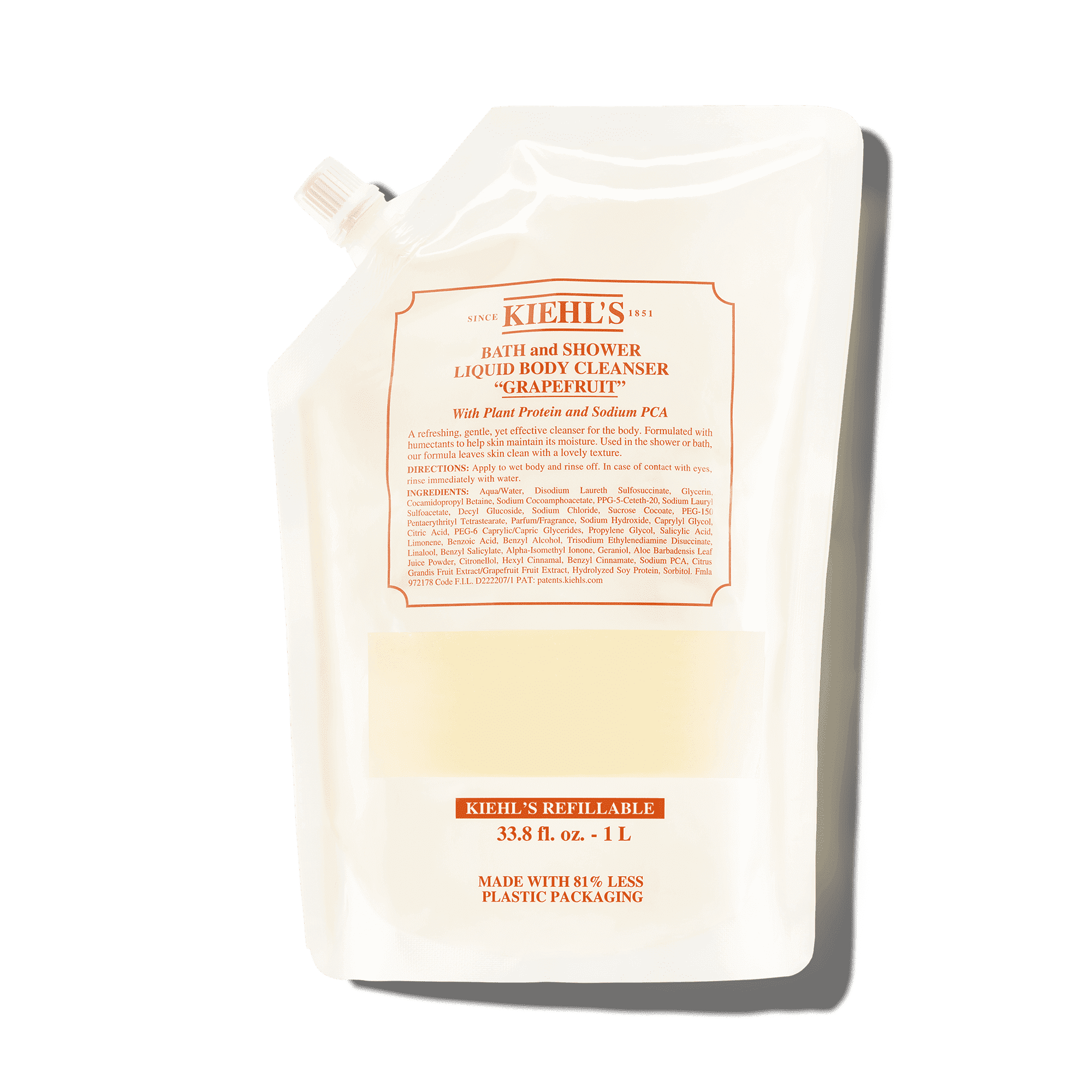 Levně Bath and Shower Liquid Body Cleanser "Grapefruit"