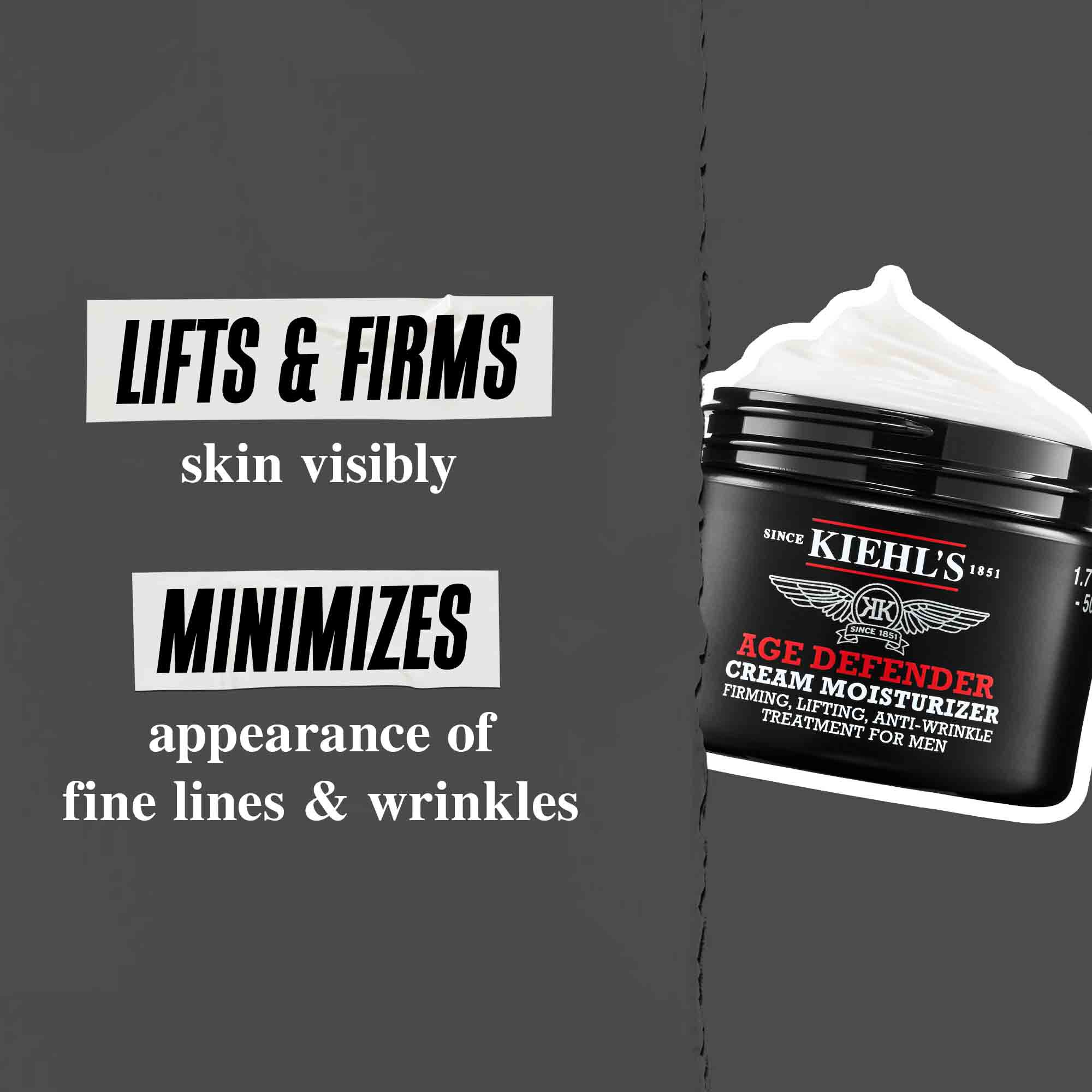 Age Defender Cream Moisturizer: Viditelně vypina a zpevňuje pleť, minimalizuje vyskyt jemnych linek a vrasek.