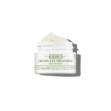 Fotografie otevřene skleničky Kiehl's Creamy Eye Treatment with Avocado