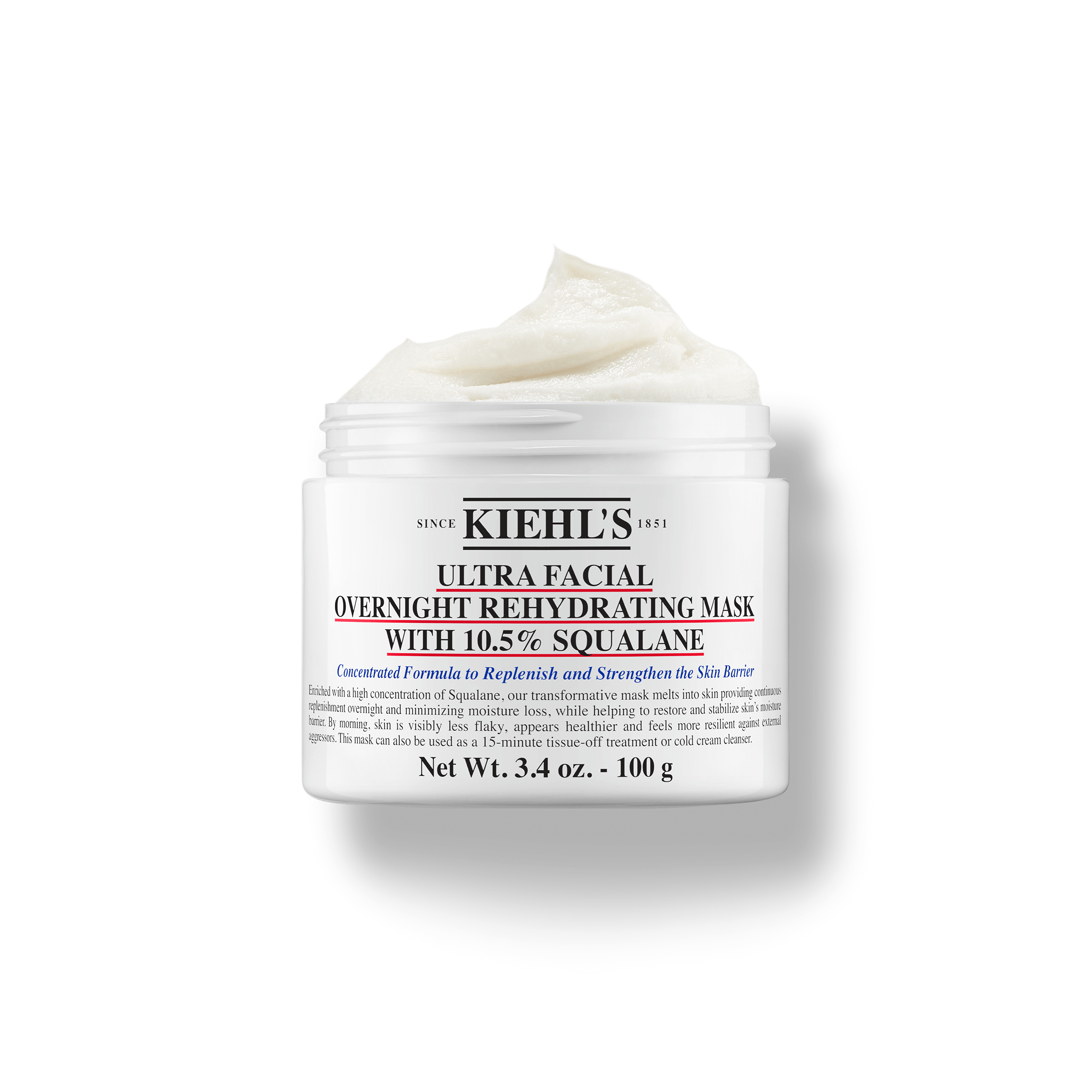 Levně Ultra Facial Overnight Rehydrating Mask with 10.5% Squalane