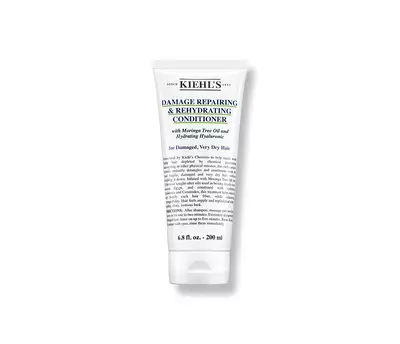 Kondicioner Kiehl's pro poškozene a velmi suche vlasy, 200 ml, s olejem z čajovniku a hyaluronovou kyselinou.